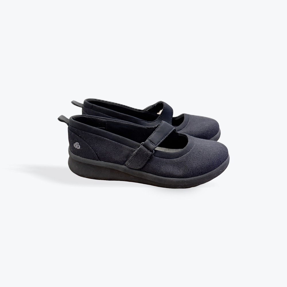 Clarks Cloudsteppers Sillian 2.0 Black Mary Jane Flats Womens 7 Wide 26146712